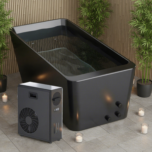 Fitness Recovery Acrylic Ice Bath <strong>Bathtub</strong> with 1HP <strong>Portable</strong> Cole Plunge Chiller for Indoor and Outdoor Use - Product Image 1