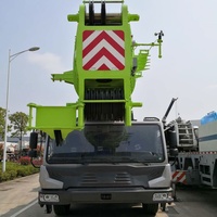 Grue tout-terrain lourde ZAT1100V753 110t, grue mobile multi-directionnelle hors route pour l'installation d'éoliennes