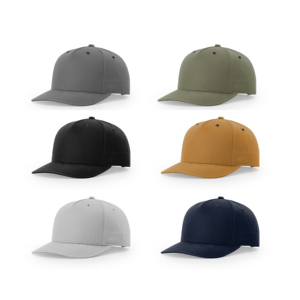 Gorra de Béisbol Personalizada de 5 Paneles, Lona de Algodón Cepillado con Ojales Metálicos - Product Image 5