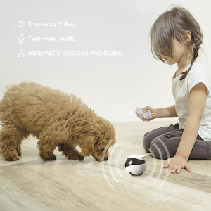Monitor para Mascotas, Nuevas Tendencias, 4MP, Moderno, con Movimiento Automático, Monitor para Niños y Perros, Cámara Móvil, Conexión WiFi, Bola de Plástico, Diseño Sólido - Product Image 4