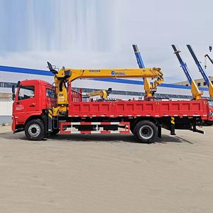 Shacman 4*2 Truck Mounted Crane Equipped With Xugong 8 Ton 5 Section Telescopic <b>Boom</b> for Construction Lifting - Product Image 3