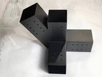Supports triangulaires en acier industriel pour poutres en bois, kit de gazebo et pergola