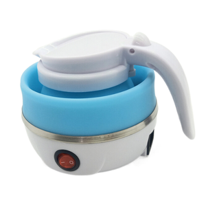 Foldable <strong>Kettle</strong> 0.6L 220V Portable Electric <strong>Kettle</strong> Bottle Best Silicone <strong>for</strong> <strong>Car</strong> Use Home Appliances Travel - Product Image 2