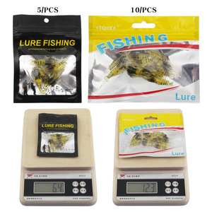 4cm 1g Chất lượng cao bán buôn số lượng lớn các nhà sản xuất Luminous mulutional Tôm câu cá mềm Lure - Product Image 5