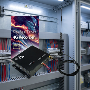 Modbus Device 4G Data Logger For Temperature Monitoring And Cloud Storage Modbus Device 4G Recorder - Product Image 1