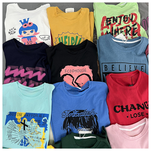 T-shirts à manches courtes pour hommes, vêtements d'été 2025, t-shirts à col rond pour hommes, style de mode masculin, expédition aléatoire - Product Image 2