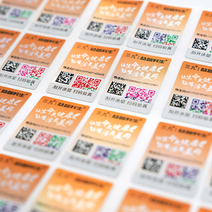 <span class=keywords><strong>2025</strong></span> Tùy Chỉnh Dính Giấy Mã Qr An Ninh Nhãn 3D Năng Động Laser Ba Chiều Không Thấm Nước Sticker Cho Mỹ Phẩm Thực Phẩm Mới - Product Image 4