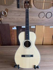 हैंडमेड 38-इंच उच्च गुणवत्ता वाले सभी ठोस G-1622 शास्त्रीय गिटार ध्रुवीय आकार ध्वनिक बास स्प्रूस फैक्टरी सस्ती कीमत - Product Image 2