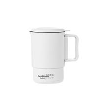 Bouilloire électrique portable sans fil en acier inoxydable 316, 600W, double protection, tasse de voyage, capacité 1L, chauffage rapide, bouilloire intelligente