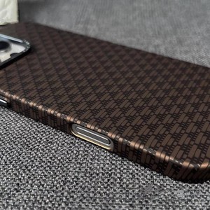 เคสโทรศัพท์ลายทอใยอะรามิดสำหรับ iPhone 15 16 17 18Pro Max ขอบกล้องโลหะ ป้องกันรอยนิ้วมือ กันกระแทก - Product Image 5