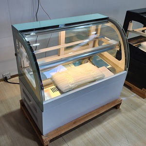 Cake Showcase Counter Glass Display Equipo de refrigeración <span class=keywords><strong>para</strong></span> Cake Display - Product Image 1