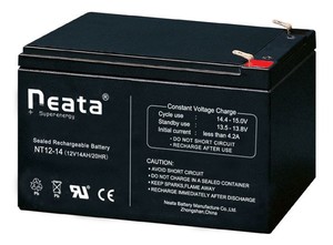 Low Self Discharge 6FM14 <b>Battery</b> Rechargeable <b>12v</b> 14ah Sealed Storage Lead Acid <b>Battery</b> - Product Image 3