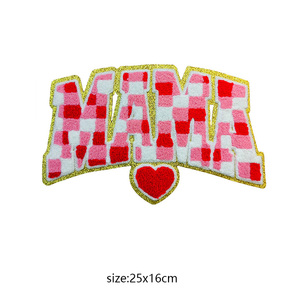 New Design Black History Chenille Patches Large Iron on <strong>Mama</strong> Patch for t Shirt <strong>Hoodies</strong> - Product Image 2