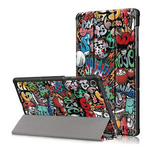 Pour Samsung <span class=keywords><strong>Galaxy</strong></span> <span class=keywords><strong>Tab</strong></span> 8.0 <span class=keywords><strong>2019</strong></span> SM-T290 SM-T295 tablette debout support housse pour P610 étuis de téléphone portable - Product Image 1