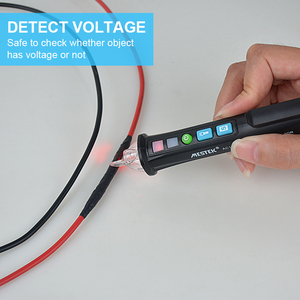 Mestek caneta de segurança, tipo caneta de teste de voltagem ac sem contato com alta precisão ac10 testador detector de tensão - Product Image 3
