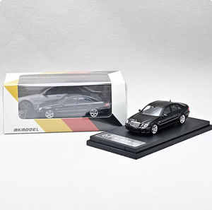 Modellino Auto MK MODEL Edizione Limitata 1:64 <span class=keywords><strong>Mercedes</strong></span> W211 E63 Classico Quattro Fari, Modello in Metallo da Collezione - Product Image 3