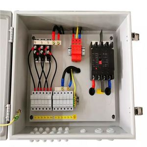 กล่องรวมสัญญาณไฟฟ้ากระแสสลับ 480V 690V แบบ 4 เข้า 1 ออก สำหรับระบบ PV กันน้ำ 2-In Zj Solar 20 ช่อง 5/1 : กล่องรวมสัญญาณไฟฟ้ากระแสสลับแบบ PC รุ่น 48 - Product Image 5