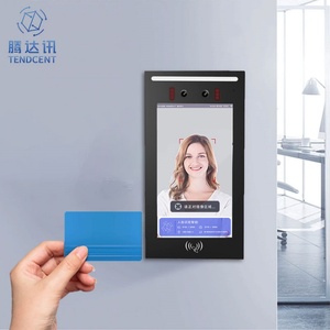 เทนด์เซ็นท์เครื่องสแกนไบโอเมตริกซ์ NFC/RFID ขนาด 7 นิ้ว ระบบควบคุมการเข้าออก กล้องรักษาความปลอดภัยพร้อมระบบจดจำใบหน้า เครื่องบันทึกเวลาเข้าออก รองรับ TCP รีเซ็ต - Product Image 1