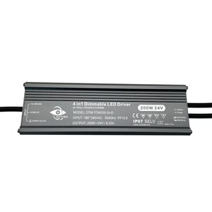 Chất lượng cao SAA 4 trong 1 Dimmable 0-10V/1-10V/10V PWM/<span class=keywords><strong>Potentiometer</strong></span> 200W LED Dimmable điều khiển IP67 không thấm nước DC24V - Product Image 2