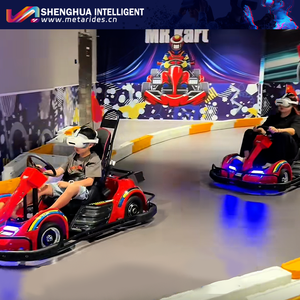 משחקי תנועה עם חיישן לילדים במציאות מדומה (VR), מציאות רבודה (AR) ומציאות רבודה-מציאותית (MR) - קארטינג עם מבנה מתכת לשימוש בפארק הרפתקאות - Product Image 3