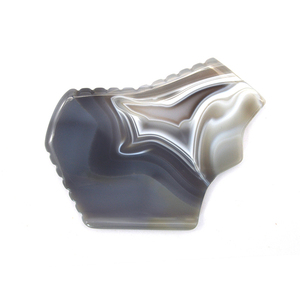 Gua Sha-ágata gris para masaje Facial, herramienta de elevación Facial, piedra Gua sha - Product Image 1