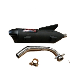 Silencieux d'échappement pour moto, <span class=keywords><strong>110</strong></span> ghz, avec tuyau - Product Image 1