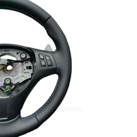Volant en cuir pleine fleur de fabrication directe pour BMW E90 E92 M3 E39 X5 E70 X6 E71 E82 E93 E36 E91 Série E, artisanat exquis