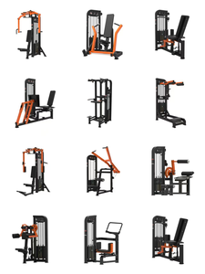 Máquina de entrenamiento de fuerza de alto estándar estilo martillo, con doble función de press de pecho y <span class=keywords><strong>pull</strong></span> <span class=keywords><strong>down</strong></span> de pectorales, para uso comercial en gimnasios. - Product Image 4