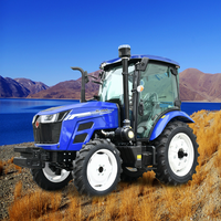 Livraison gratuite Tracteur agricole diesel 4x4 Epa 50hp 80hp 100hp 120hp 180hp Kirghizistan Ce Tracteur agricole 4 roues