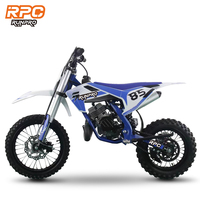 RUNPRO 50cc 2 temps, mini moto tout-terrain, moto cross, pit bike pour enfants avec frein à disque, embrayage automatique, charge maximale de 60 kg