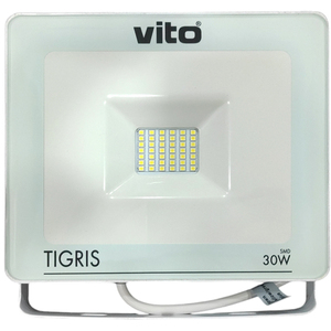 Projecteur extérieur LED SMD Vito Tigris 30W, lumière froide, éclairage de jardin - Product Image 1