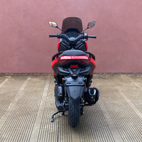 Moto Essence Haute Vitesse NMAX 150cc, Système EFI Refroidi par Eau, Freins à Disque ABS TCS, Vitesse Max 110km/h, Cyclomoteur Puissant pour Adulte