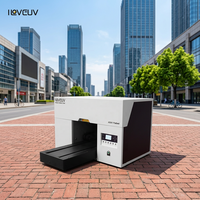 Printer UV Flatbed A3 dengan Aksesori Rotary untuk Pencetakan Botol, Pulpen, Silinder, dan Objek 3D