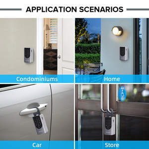 Kenrone Tuya App Boîte de rangement murale en métal Smart <span class=keywords><strong>Master</strong></span> <span class=keywords><strong>Lock</strong></span> Key Safe Box pour agent immobilier <span class=keywords><strong>Lock</strong></span> Box - Product Image 5