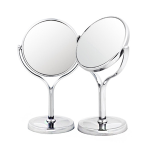 High Quality Magnifying Round <b>Mirror</b> Double Sided <b>Desktop</b> <b>Mirror</b> With 360 Degree Rotation For Home Vanity - Product Image 1