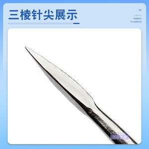 Aparato de raspado médico estéril desechable de control manual de clase I con aguja de tres filos StateMed para medicina tradicional china - Product Image 3