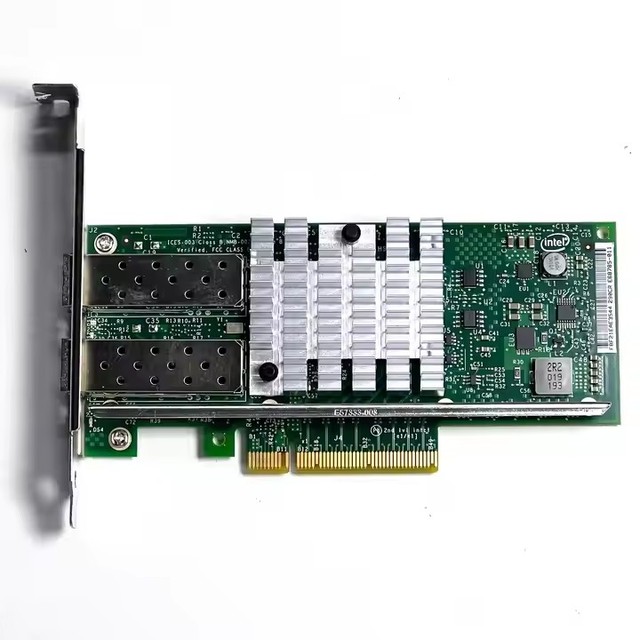 For INTEL X520-DA2 Dual Port - 10GbE SFP+ Low Profile PCIe-x8 CNA X520-DA2 Server Network Cards