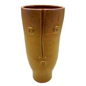 Вазы для растений, керамические вазы с изображением человеческого лица, современные декоративные вазы для украшения середины стола, кухни, офиса, свадьбы или гостиной
