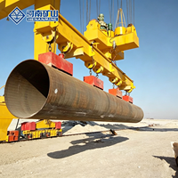 Grue à portique magnétique mobile électrique sur rail Henan Crane 10, 20, 30 tonnes à poutre simple ou double avec moteur et boîte de vitesses
