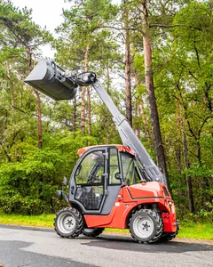 Everun Fabriek Levering Ert1500 1350Kg Landbouwlader Tuin Telescopische Wiellader