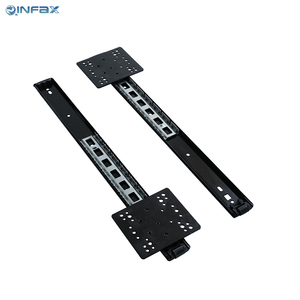 35mm vô hình gấp Ngăn kéo trượt | hai phần thép tấm Túi cửa đường sắt cho tủ đồ nội thất - Product Image 5