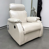 Fauteuil de Barbier Électrique Professionnel Inclinable en Cuir PU avec Pompe Hydraulique et Repose-Pieds Réglable pour Salons Haut de Gamme et Centres de Coiffure