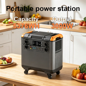 3000W Portable Power Station With Battery & Built-in MPPT Controller <b>Solar</b> <b>Generator</b> Portable Power Bank for Outdoor Camping Rui - Product Image 3