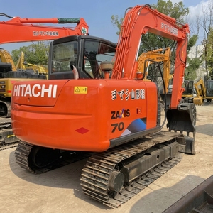 Excavadora Usada Hitachi de 7 Toneladas, Miniexcavadora de Calidad Confiable a Bajo <span class=keywords><strong>Precio</strong></span>, <span class=keywords><strong>Marca</strong></span> Japonesa Hitachi ZX70, ZX55, ZX60, ZX120 - Product Image 1