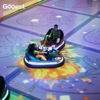 GOOEST BUMPER CAR Équipement d'amusement interactif de haute qualité avec projecteur d'intérieur pour centres commerciaux, à prix avantageux