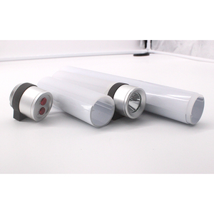 Vỏ Bọc Đèn Trong Suốt Màu Trắng Nhựa PC PMMA Tùy Chỉnh Phụ Kiện Giá Đỡ Bóng Đèn Led Hình Trụ Trần Màu Trắng 10X10X8 - Product Image 4