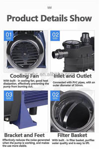 <span class=keywords><strong>Pompe</strong></span> de <span class=keywords><strong>piscine</strong></span> silencieuse à énergie solaire économe en énergie <span class=keywords><strong>pour</strong></span> les piscines <span class=keywords><strong>hors</strong></span> <span class=keywords><strong>sol</strong></span> ou souterraines - Product Image 5