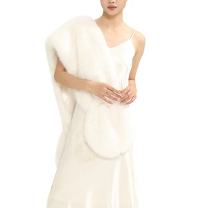 <strong>Fur</strong> Collar Scarf for Women <strong>Faux</strong> <strong>Fur</strong> Scarves Neck <strong>Shrug</strong> for Fall Winter Spring Coat Dress - Product Image 5