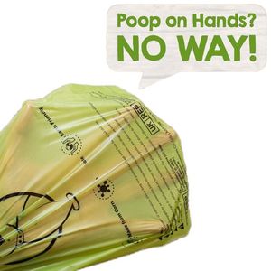 100% <b>Compostable</b> Leak Proof Eco Friendly Dog Poop <b>Bag</b> Biodegradable Pet Waste <b>Bag</b> - Product Image 3