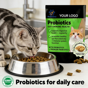OEM/ODM Probiotiques pour chats en comprimés à mâcher pour la santé intestinale et immunitaire, friandises crémeuses et moelleuses pour la santé digestive, la flore intestinale et le soulagement de la constipation - Product Image 2